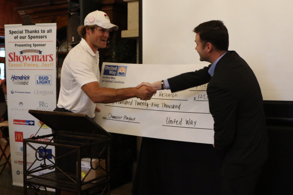 Greg Olsen Foundation Receives $125,000 From United Way As Part Of Walter Payton Man of the Year Finalist Honors