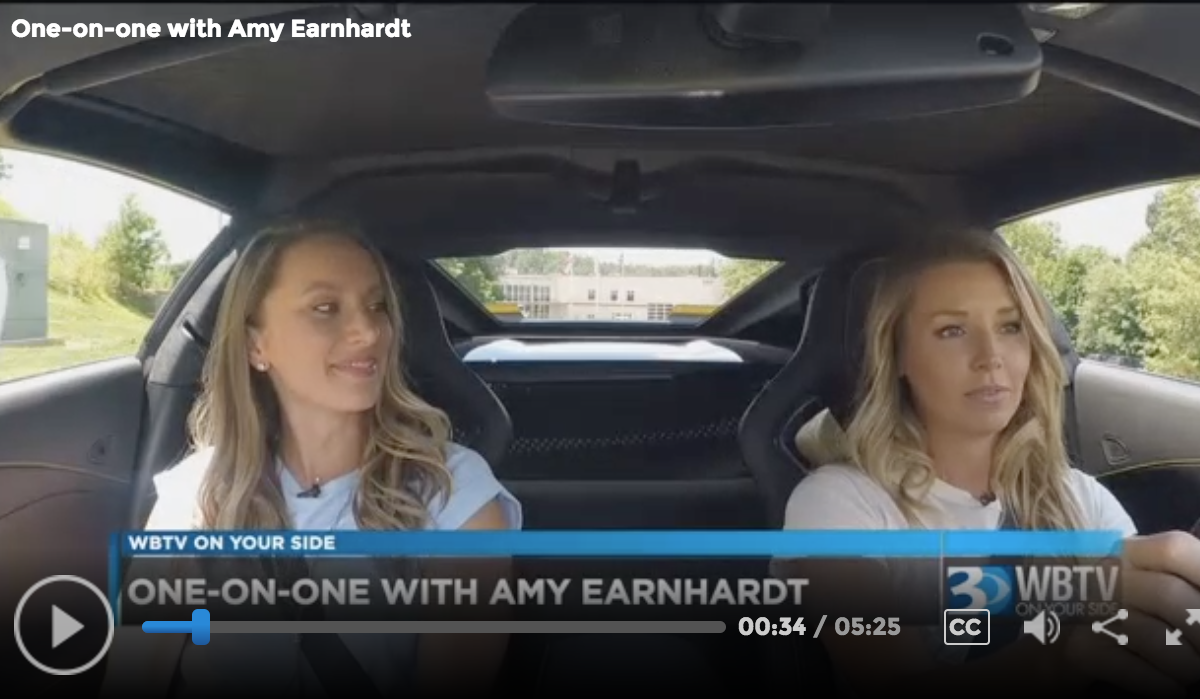 Amy Earnhardt talks about the Dale Jr. Foundation and giving back to the community