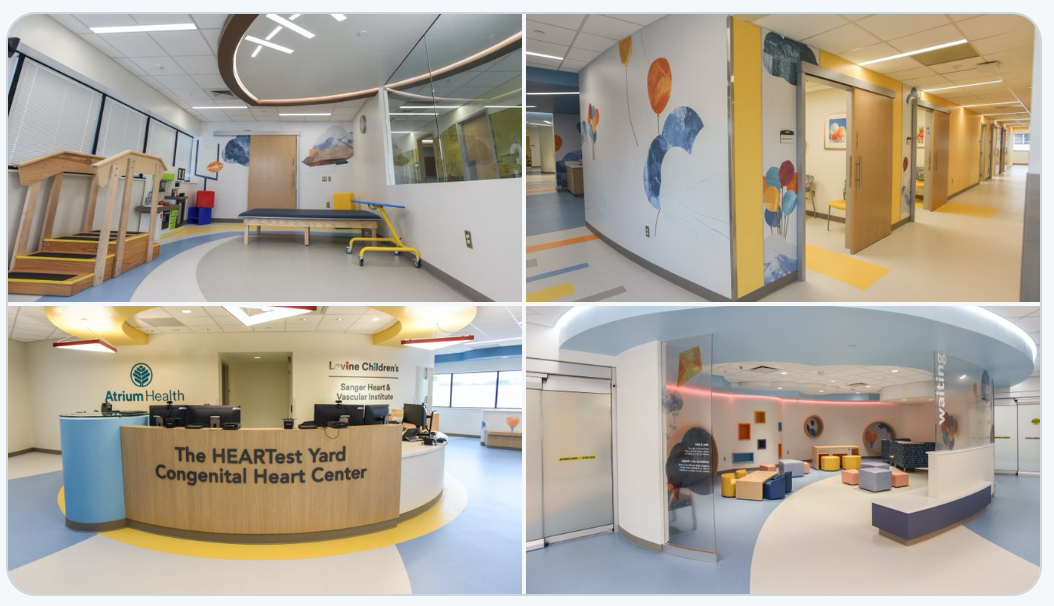 First look: New pediatric heart center at Levine Children’s funded by Greg Olsen Foundation