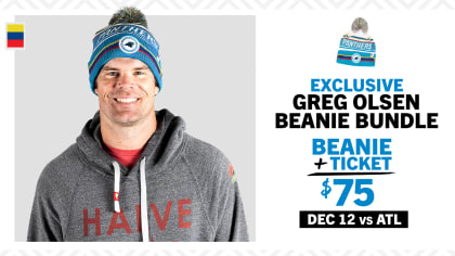 Panthers announce 2021 Greg Olsen beanie and ticket offer