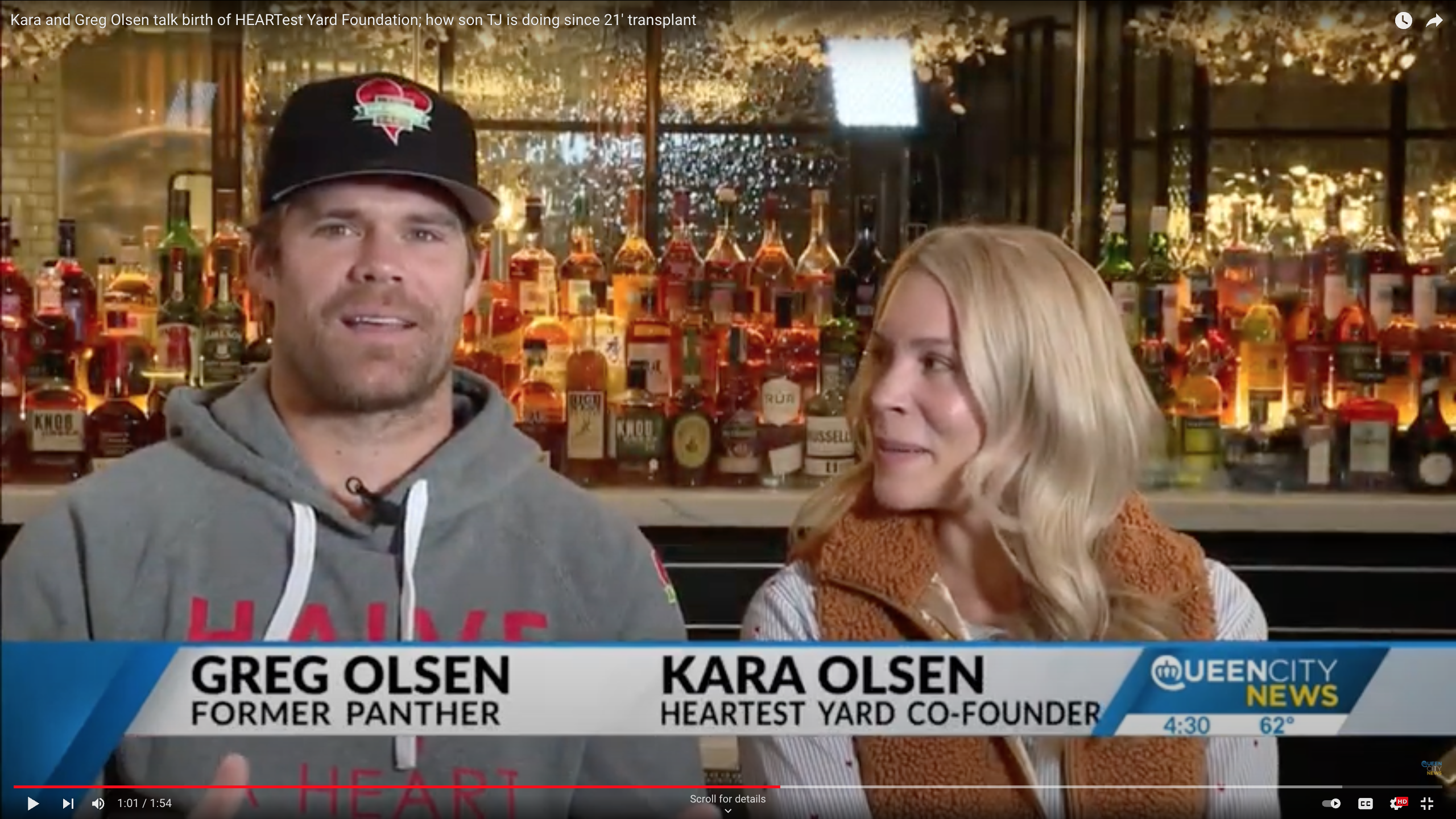 Kara and Greg Olsen talk birth of HEARTest Yard Foundation; how son TJ is doing since 21′ transplant
