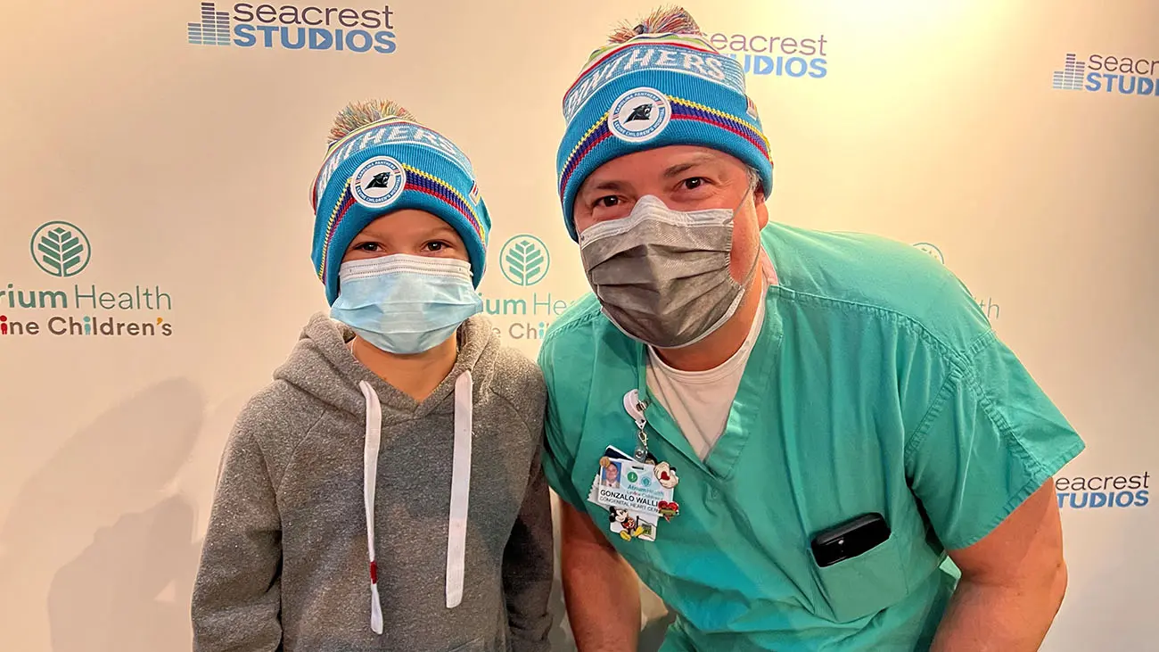 Behind the mask: Meet the Charlotte doctor giving kids new hearts