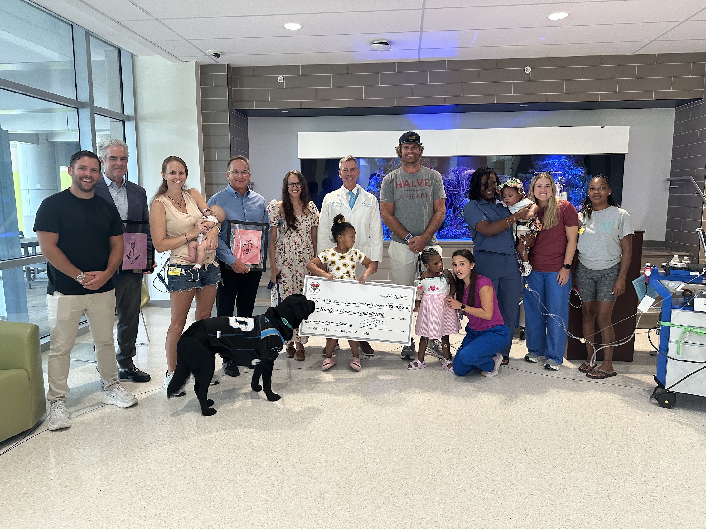 Former NFL star Greg Olsen marks $1 million donated to MUSC Children’s Hospital